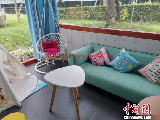 “錦江閣”開設(shè)的親子空間。　嚴(yán)易夢(mèng) 攝